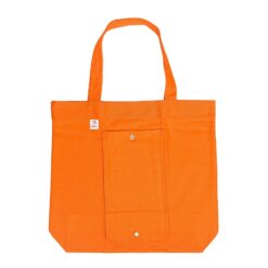 Ecobag Dobrável em Sarja Premium – Laranja