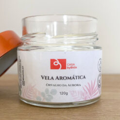 Vela Aromática 120g - Orvalho da Aurora (Capim-Limão) - Imagem 2