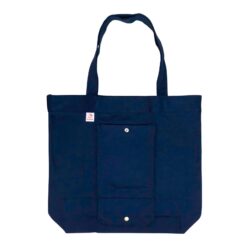 Ecobag Dobrável em Sarja Premium – Azul Marinho