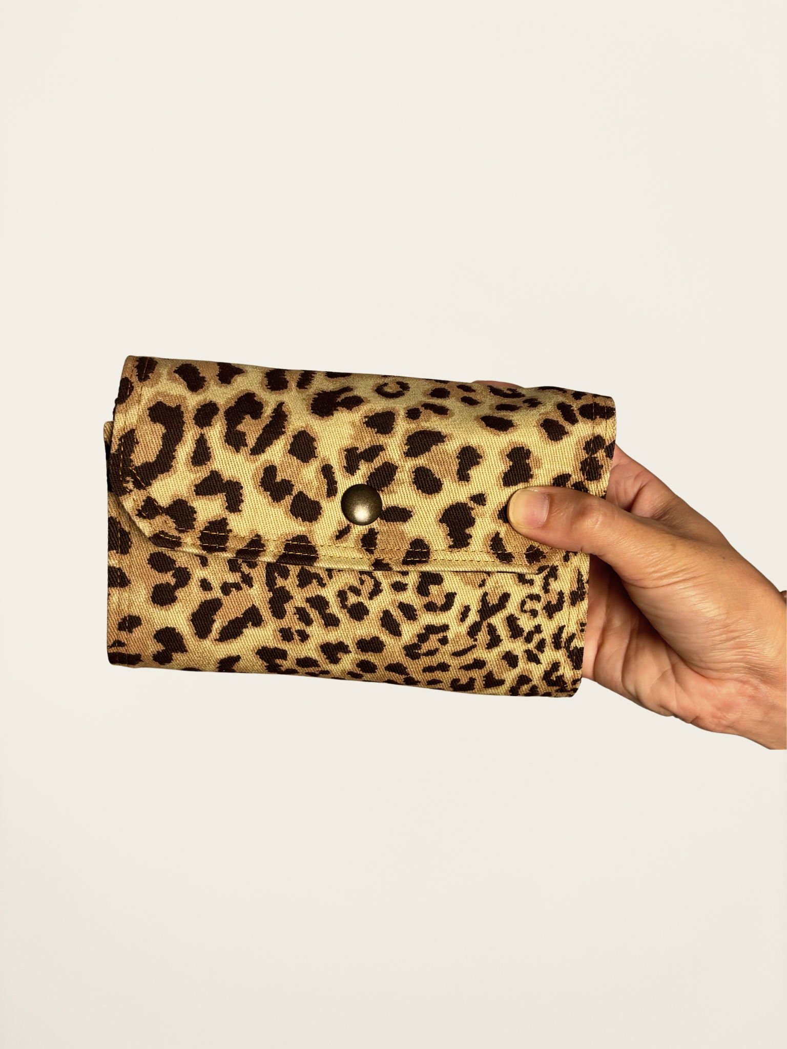 Ecobag Dobrável Animal Print Onça - Imagem 3