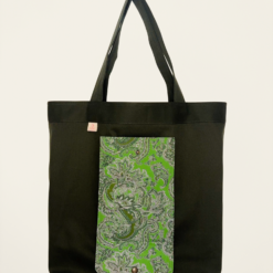 Ecobag Dobrável Paisley Verde
